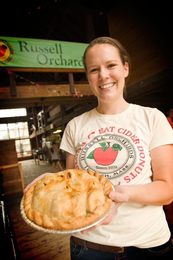 Apple Pie at Russell Orchard Ipswich, MA