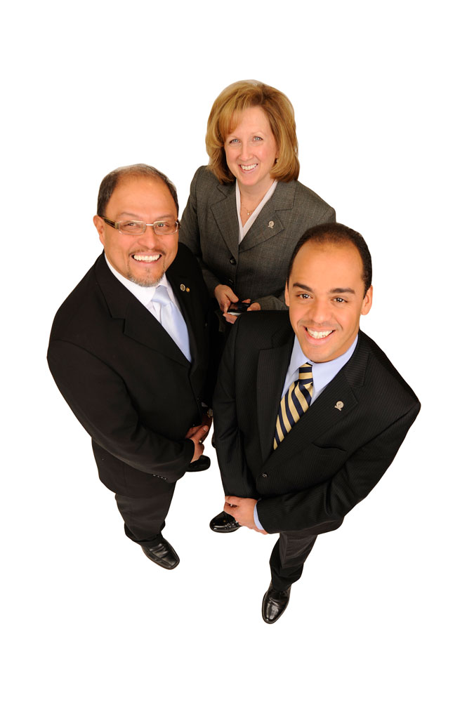 Lowell Cooperative Bank Group Shot Up High and Overhead
