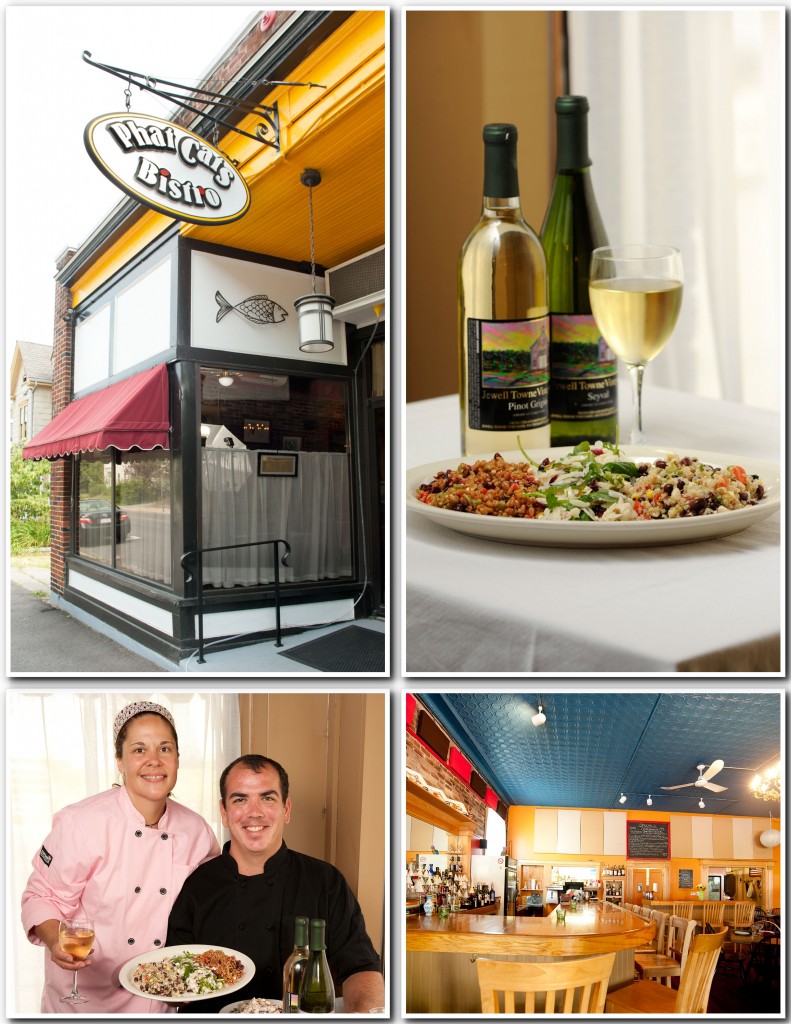 Wheat Berry Salad at Phat Cats Bistro Amesbury MA