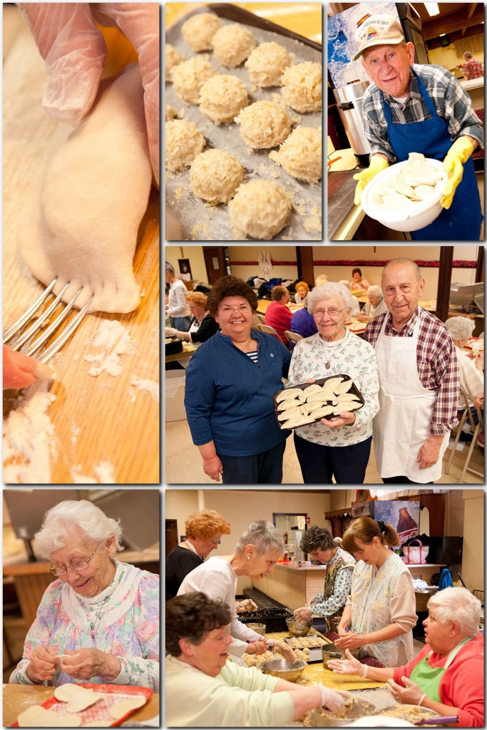 Perogi Making at Holy Trinity Parish Lowell MA