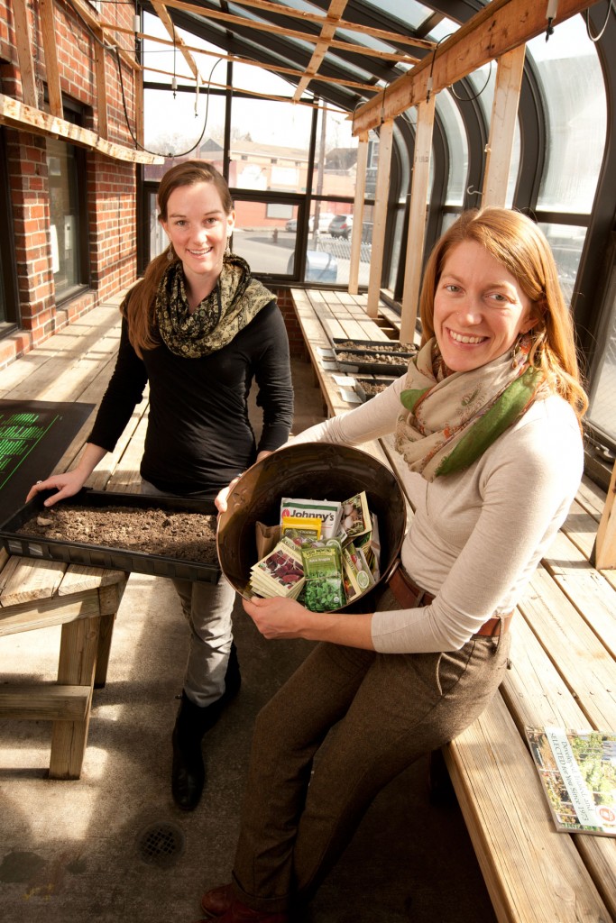 Mill City Grows Lydia Sisson and Fancey Slater