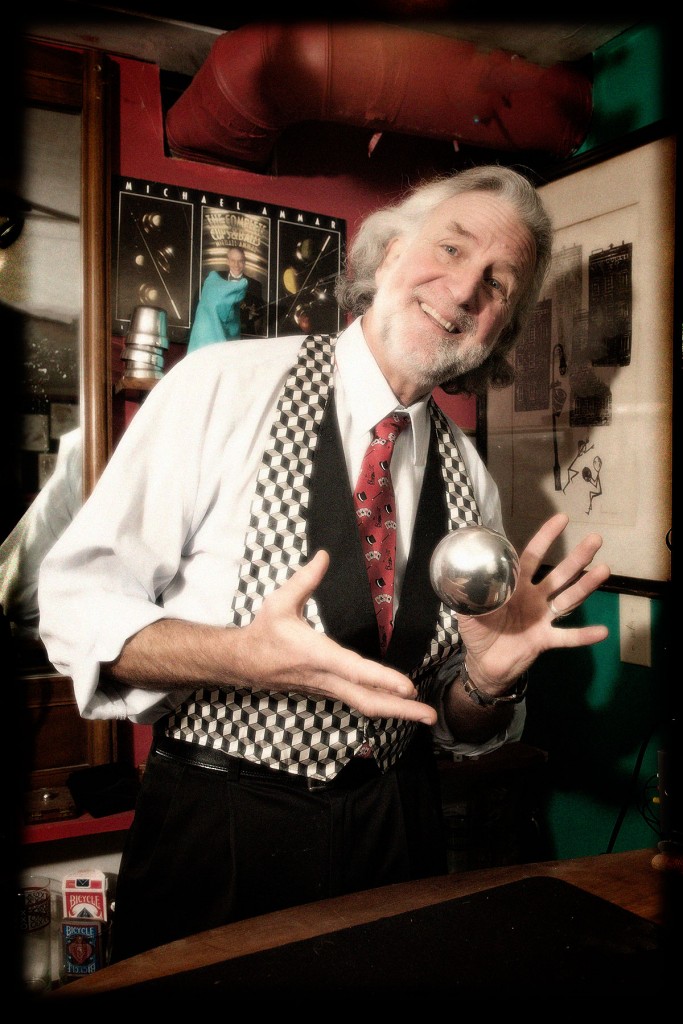 Magician "Little" Jim Loscutoff