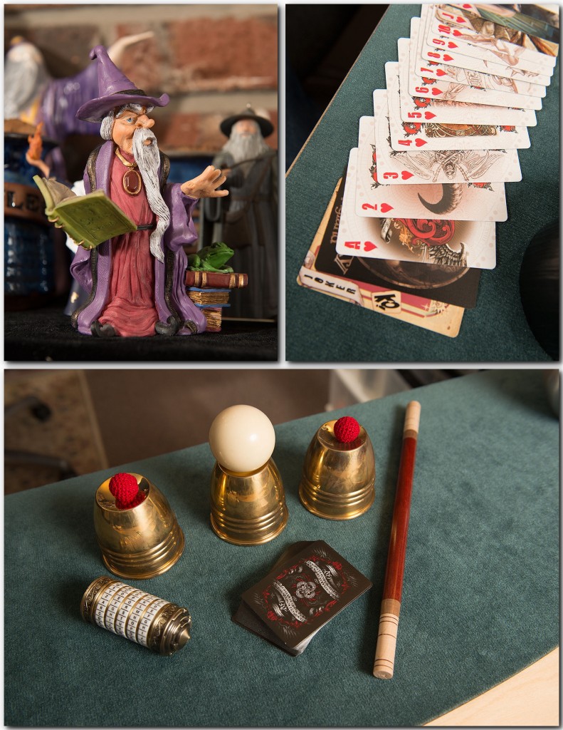 Magician Doug Rickenback’s Magic Man Cave