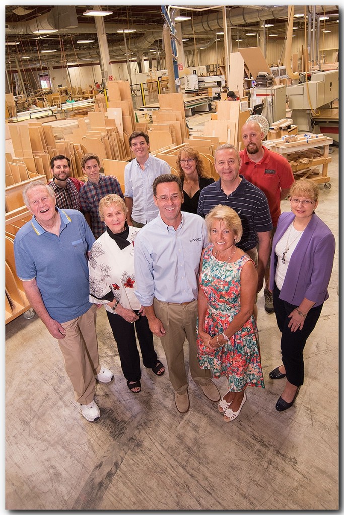 Crown Point Cabinetry Cover View with Business NH Magazine