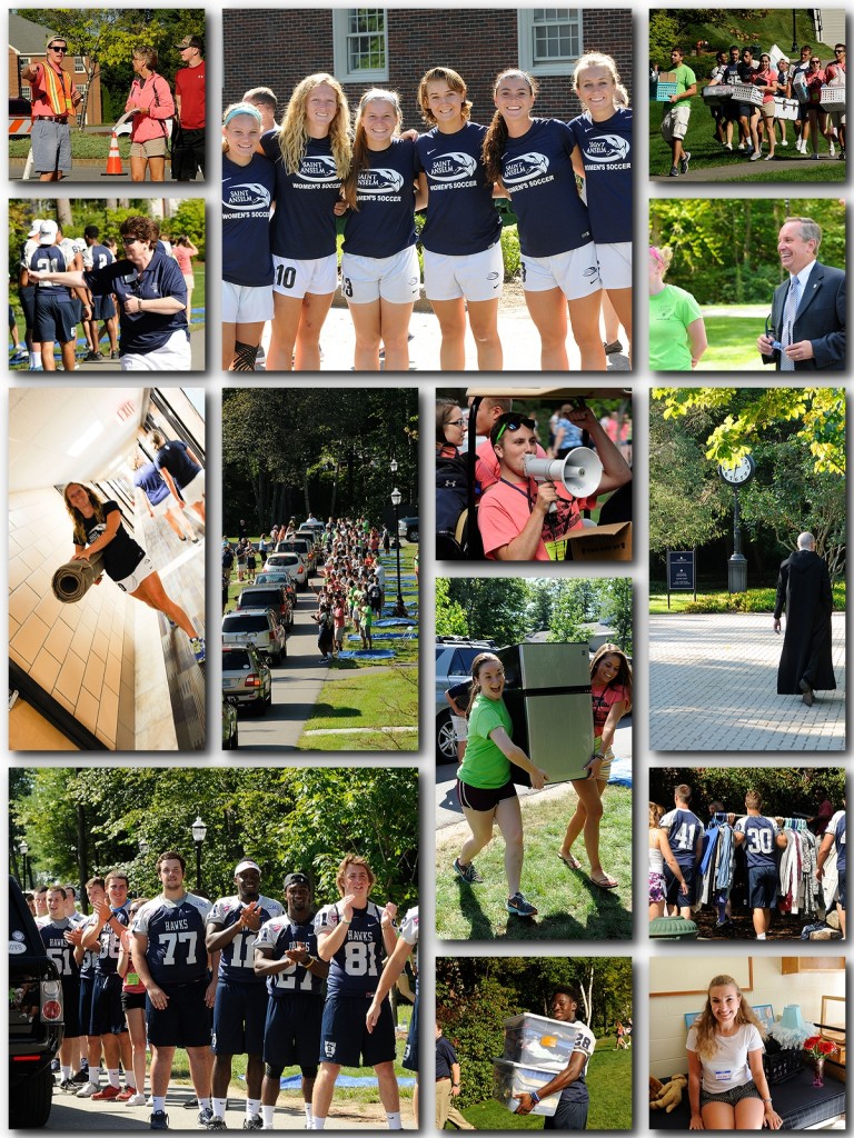 Move In Day St. Anselm College 2015