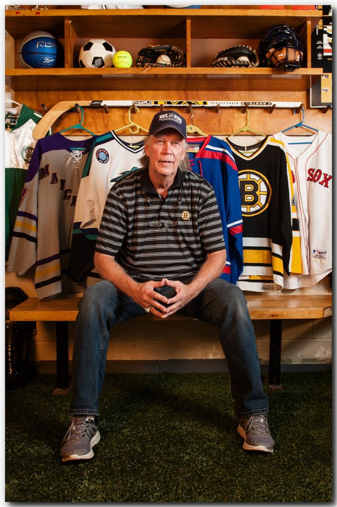 Portrait of Sports Photographer Steve Babineau