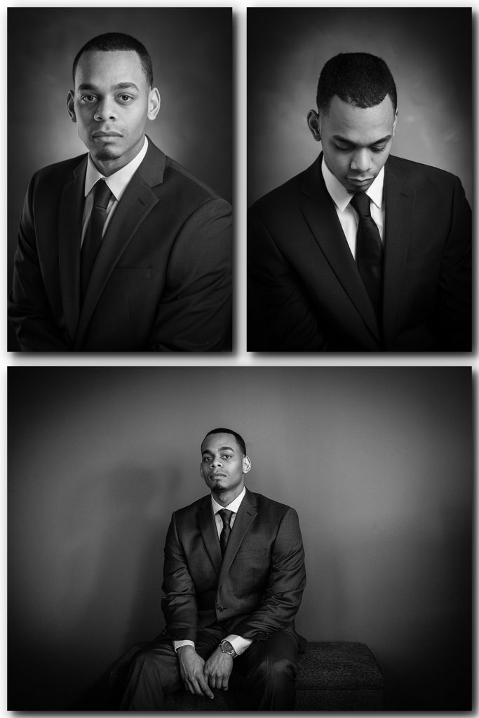 Portrait Pedro in Black and White