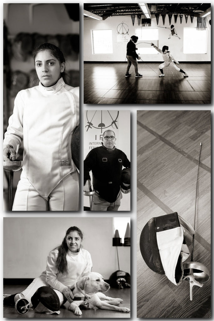 Middlesex Community College Profiles Magazine with Fencer Stephanie Valdes