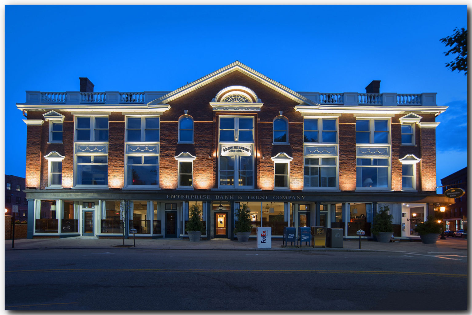 Enterprise Bank Exterior Views